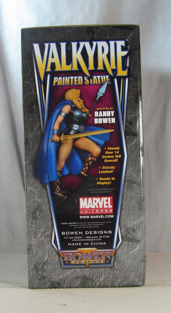 Valkyrie Faux Bronze Signed Statue 19/150 Bowen Designs Website Exclusive SEALED - Image 3