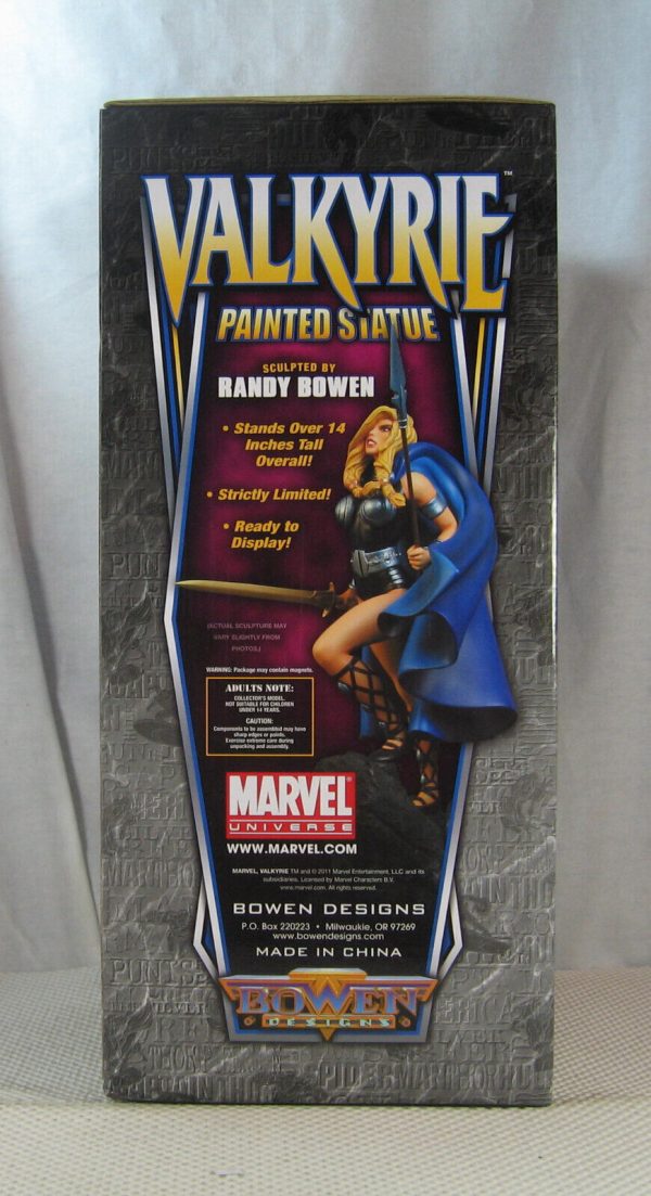 Valkyrie Faux Bronze Signed Statue 19/150 Bowen Designs Website Exclusive SEALED - Image 5