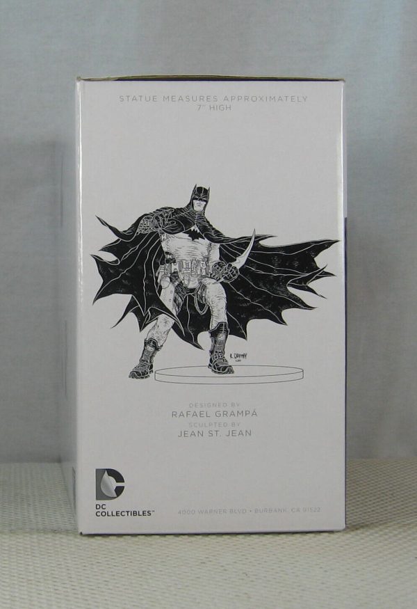 Batman Black and White Statue Rafael Grampa NEW SEALED - Image 5