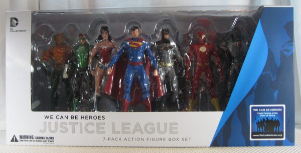 Justice League 7-Pack Action Figure Set We Can be Heroes DC Collectibles SEALED - Image 8