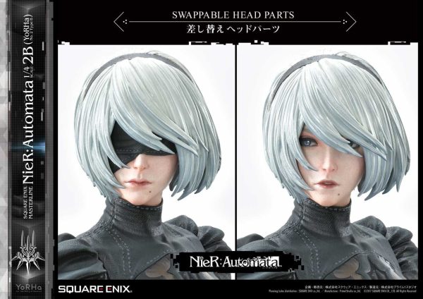 Square Enix Masterline NieR Automata 2B YoRHA No 2 Type B 1/4 Statue NEW SEALED - Image 5