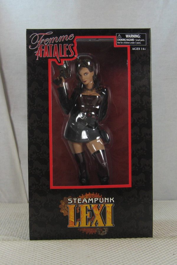 Steampunk Lexi Femme Fatales Figure Statue Diamond Select NEW SEALED - Image 2