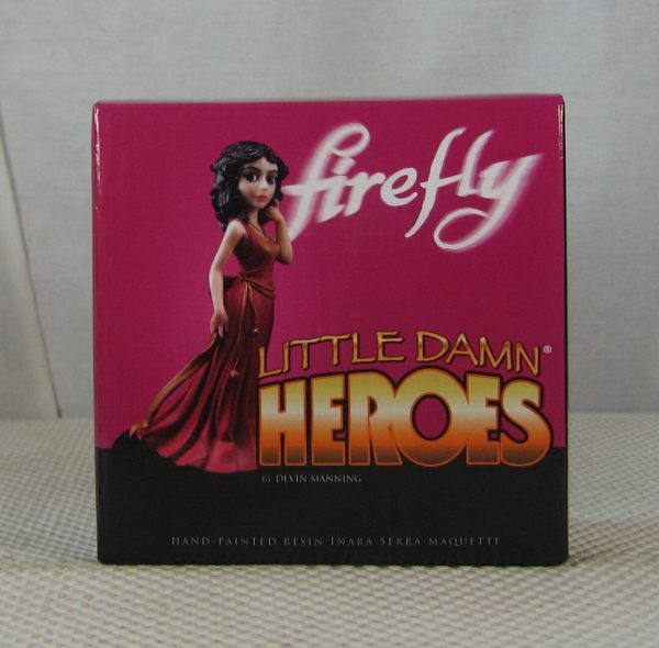 Firefly Little Damn Heroes Inara Serra Maquette QMX NEW SEALED - Image 3