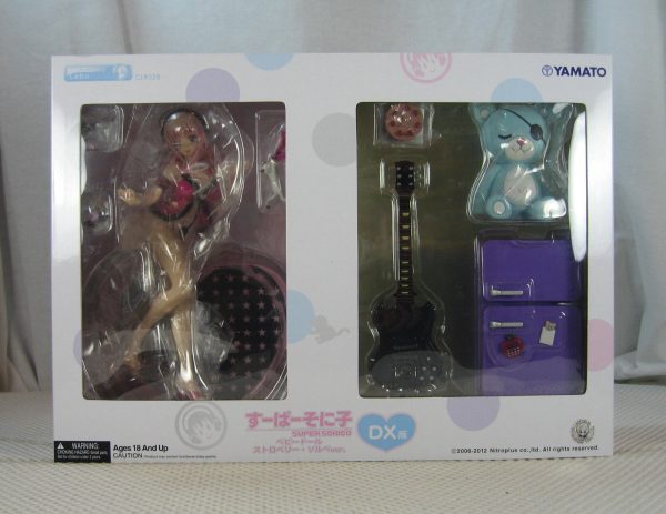 Yamato Super Sonico Babydoll Strawberry Sorbet DX Figure CL #28 NEW SEALED - Image 5
