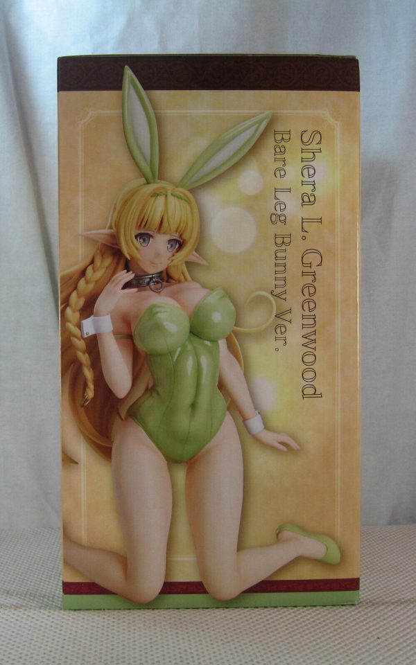 How NOT to summon a Demon Lord Shera Greenwood 1/4 Bare Leg Bunny Figure SEALED - Image 5