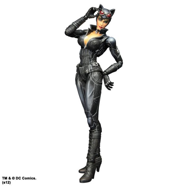 Catwoman Arkham City Square Enix Play Arts Kai Action Figure No. 2 NEW SEALED