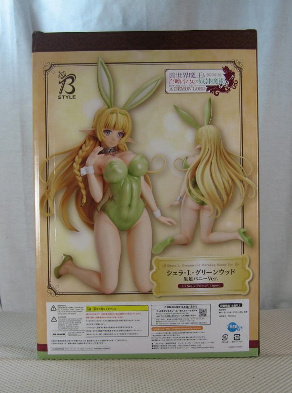 How NOT to summon a Demon Lord Shera Greenwood 1/4 Bare Leg Bunny Figure SEALED - Image 6
