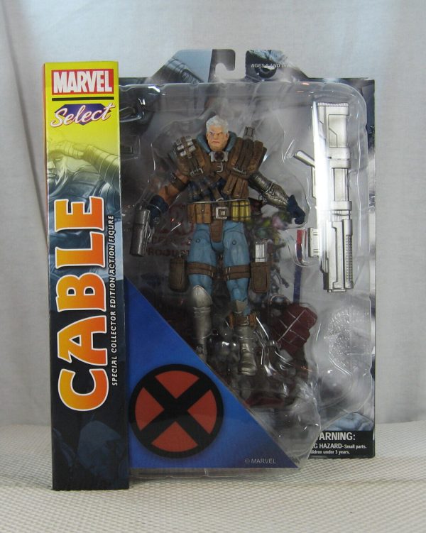 Cable Marvel Select Action Figure Diamond Select Toys X-Force NEW SEALED - Image 3