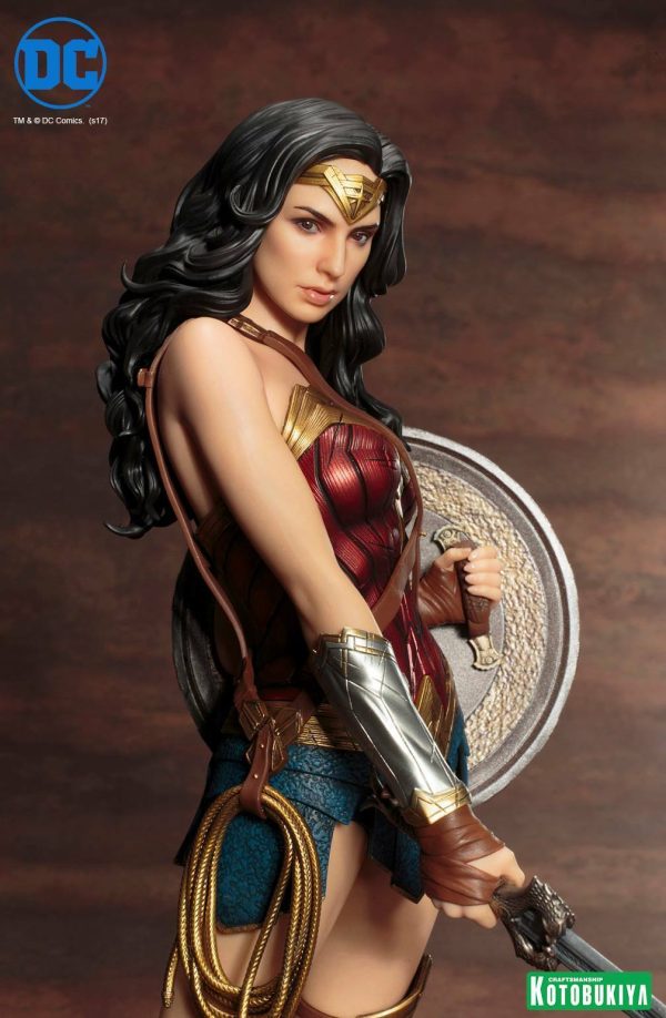 Kotobukiya Wonder Woman Movie ArtFX 1/6 Statue DC Comics NEW SEALED - Image 3