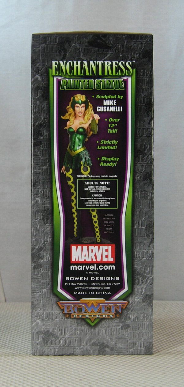 Enchantress Statue 377/650 Bowen Designs Marvel Thor Avengers NEW SEALED - Image 3