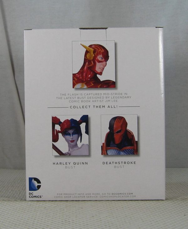 The Flash Bust DC Comics Super-Heroes Jim Lee New 52 DC Collectibles NEW SEALED - Image 4