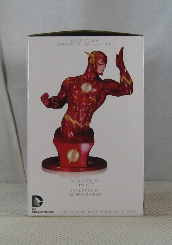 The Flash Bust DC Comics Super-Heroes Jim Lee New 52 DC Collectibles NEW SEALED - Image 5