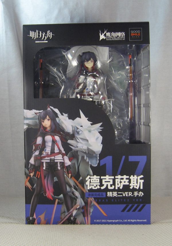 Good Smile Arts Shanghai Arknights Texas 1/7 Elite 2 Figure NEW SEALED - Image 4