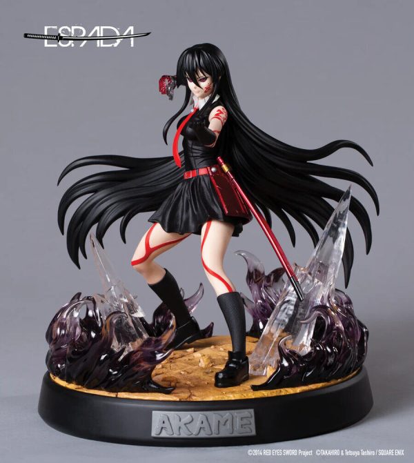 Espada Art Akame Ga Kill! Akame 1/6 Statue 183/350 w/COA NEW SEALED