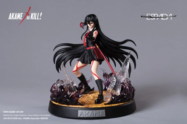 Espada Art Akame Ga Kill! Akame 1/6 Statue 183/350 w/COA NEW SEALED - Image 2