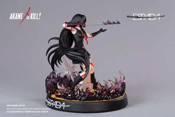 Espada Art Akame Ga Kill! Akame 1/6 Statue 183/350 w/COA NEW SEALED - Image 4
