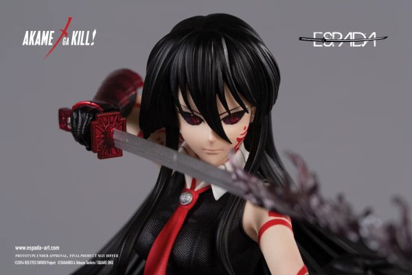 Espada Art Akame Ga Kill! Akame 1/6 Statue 183/350 w/COA NEW SEALED - Image 5