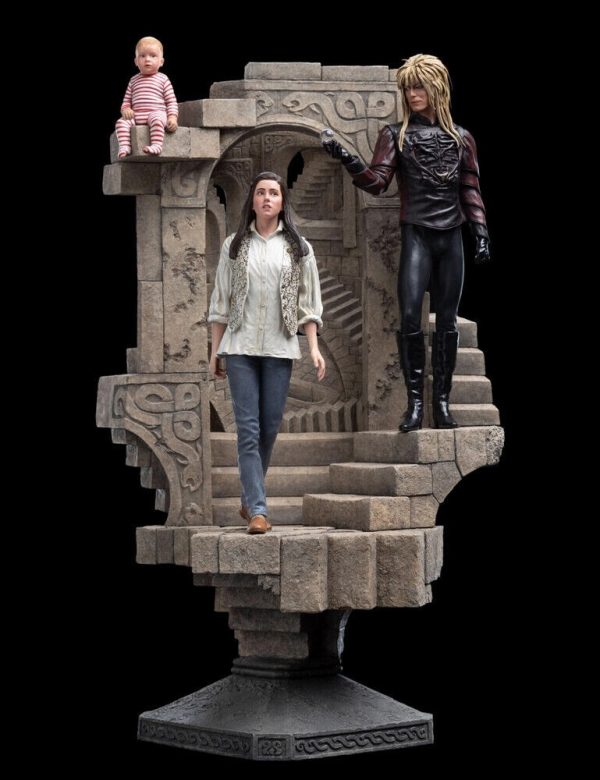 Labyrinth Jareth & Sarah in the Illusionary Maze 1/6 Statue 147/500 NEW SEALED