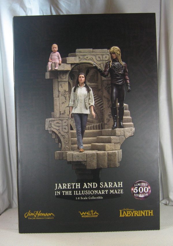 Labyrinth Jareth & Sarah in the Illusionary Maze 1/6 Statue 147/500 NEW SEALED - Image 6