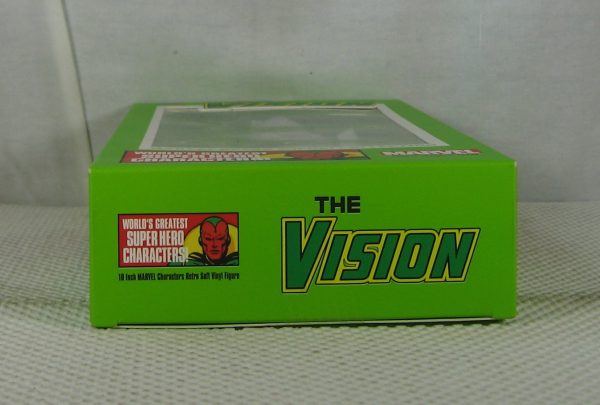 Marvel Hero Retro Sofubi Vision PX Clear Figure 2015 SDCC Medicom NEW SEALED - Image 7
