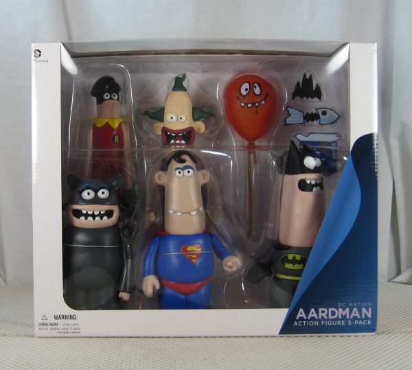 DC Nation Aardman Action Figure 5-Pack DC Collectibles NEW SEALED - Image 2