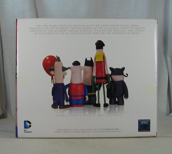DC Nation Aardman Action Figure 5-Pack DC Collectibles NEW SEALED - Image 4