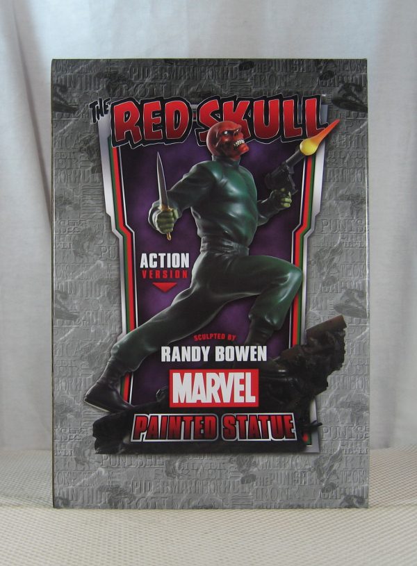 Captain America and Red Skull Action Statue Set Bowen Designs NEW SEALED - Image 11