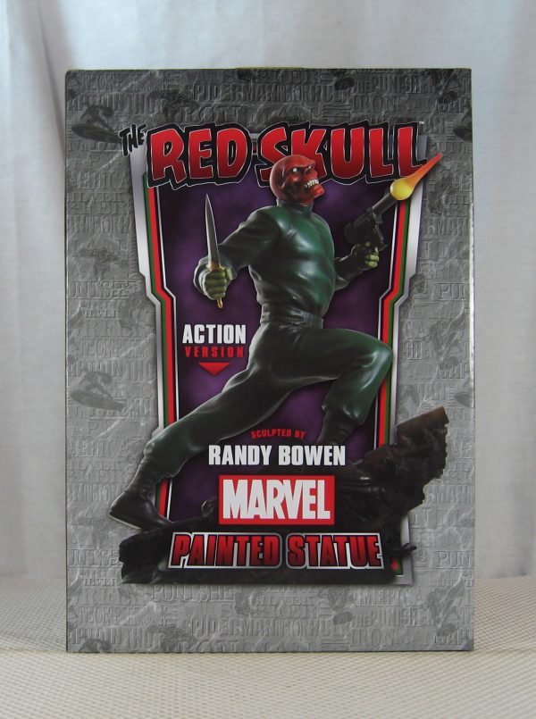 Captain America and Red Skull Action Statue Set Bowen Designs NEW SEALED - Image 13