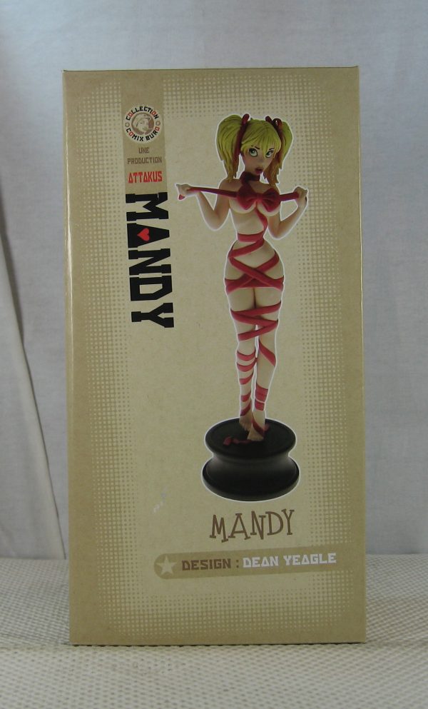 Attakus Mandy Bow-Tie Statue 058/999 Dean Yeagle Comix Buro NEW SEALED - Image 4