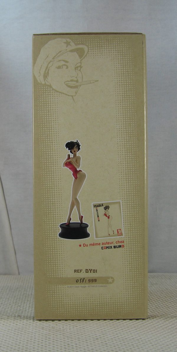 Attakus Mandy Bow-Tie Statue 058/999 Dean Yeagle Comix Buro NEW SEALED - Image 5