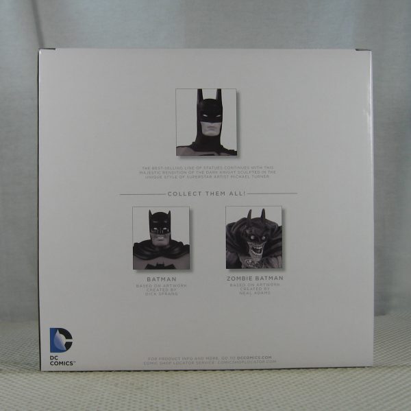 Batman Black and White Statue by Michael Turner Clayburn Moore NEW SEALED - Image 4
