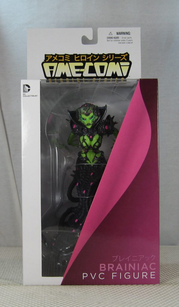 Ame-Comi Brainiac Figure DC Comics NEW SEALED - Image 2