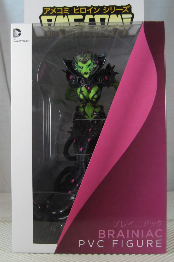 Ame-Comi Brainiac Figure DC Comics NEW SEALED - Image 8