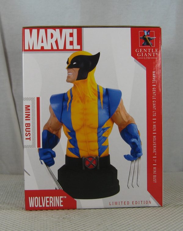 Gentle Giant Wolverine Mini Bust 175/850 Yellow Costume Marvel X-Men NEW SEALED - Image 6