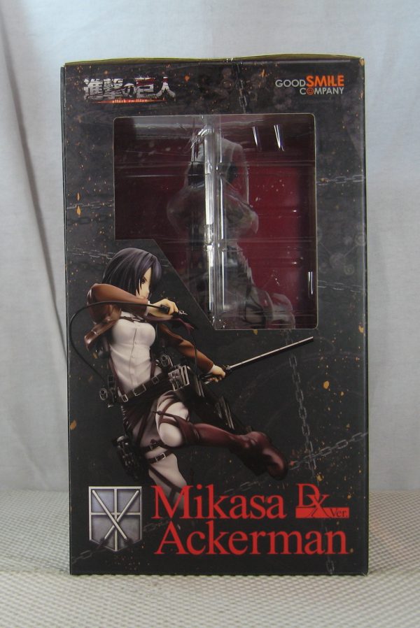 Mikasa Ackerman 1/8 Deluxe Figure Attack on Titan Good Smile 1st Edition NEW SEALED - Image 7