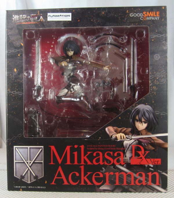 Mikasa Ackerman 1/8 Deluxe Figure Attack on Titan Good Smile 1st Edition NEW SEALED - Image 10