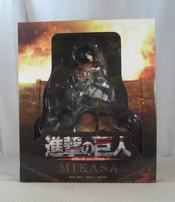 Pulchra Mikasa Ackerman 1/7 Figure Attack on Titan 1st Edition SEALED - Image 4