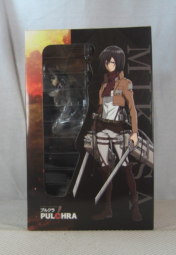 Pulchra Mikasa Ackerman 1/7 Figure Attack on Titan 1st Edition SEALED - Image 5