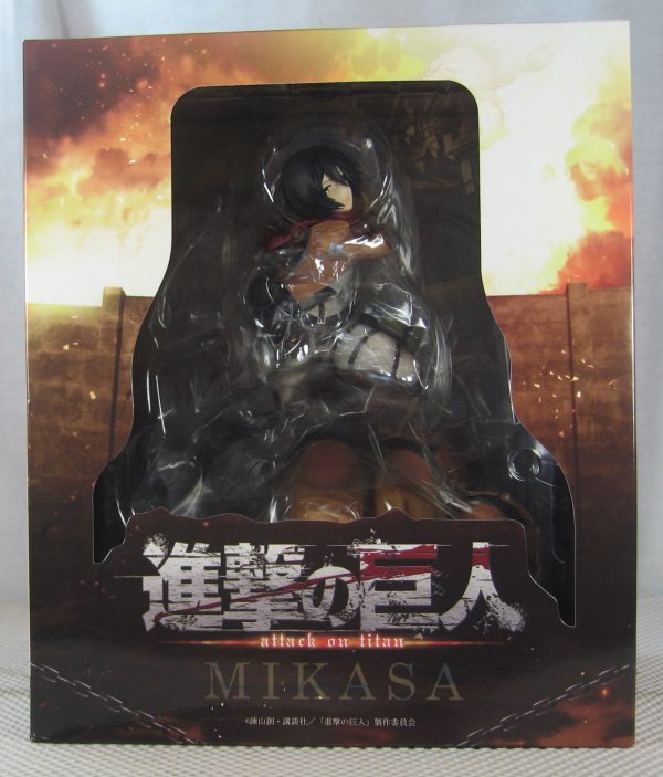 Pulchra Mikasa Ackerman 1/7 Figure Attack on Titan 1st Edition SEALED - Image 10