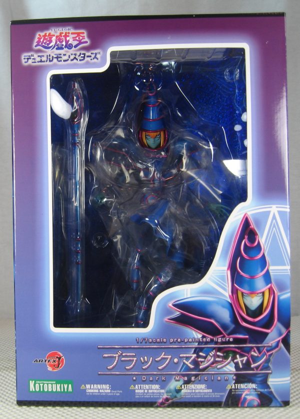 Yu-Gi-Oh! Dark Magician Duel Monsters ARTFX J Statue w/Keychain Kotobukiya NEW - Image 11