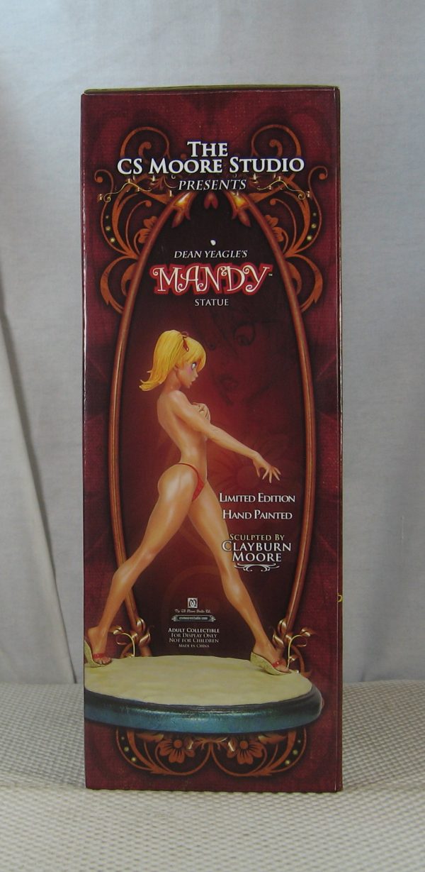CS Moore Mandy and Skoots Signed Statue 20/500 Clayburn Moore Dean Yeagle NEW SEALED - Image 8