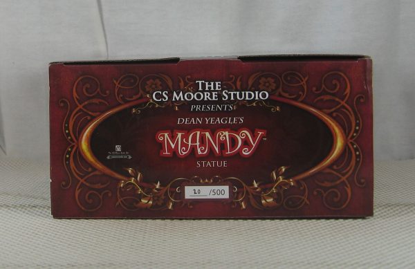 CS Moore Mandy and Skoots Signed Statue 20/500 Clayburn Moore Dean Yeagle NEW SEALED - Image 9