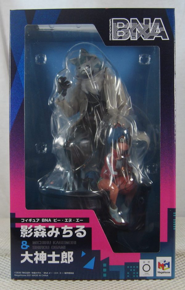 BNA Michiru Kagemori and Shirou Ogami Figure MegaHouse Brand New Animal SEALED - Image 10