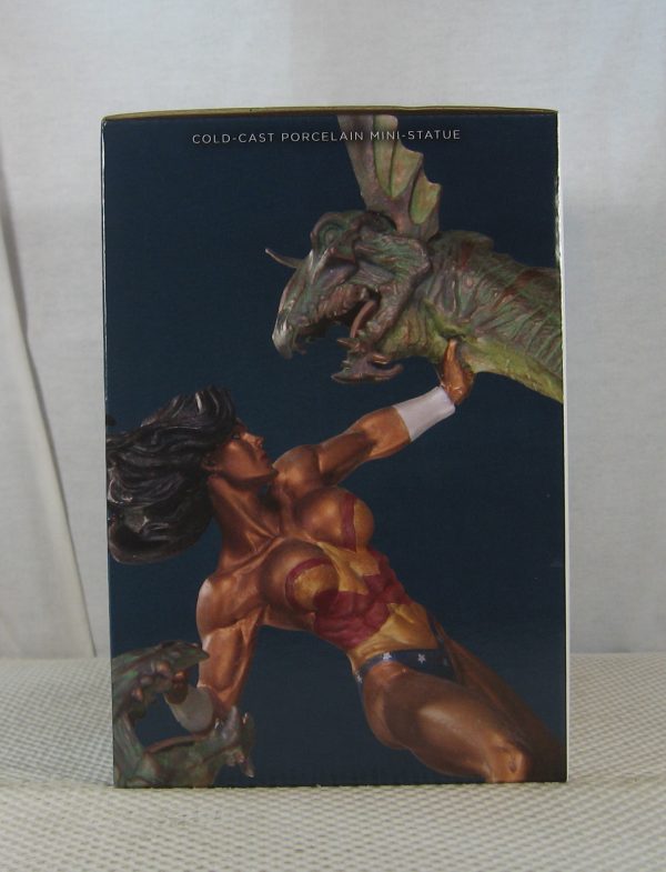 Wonder Woman vs Hydra Patina Mini Statue DC Comics Adam Hughes NEW SEALED - Image 3