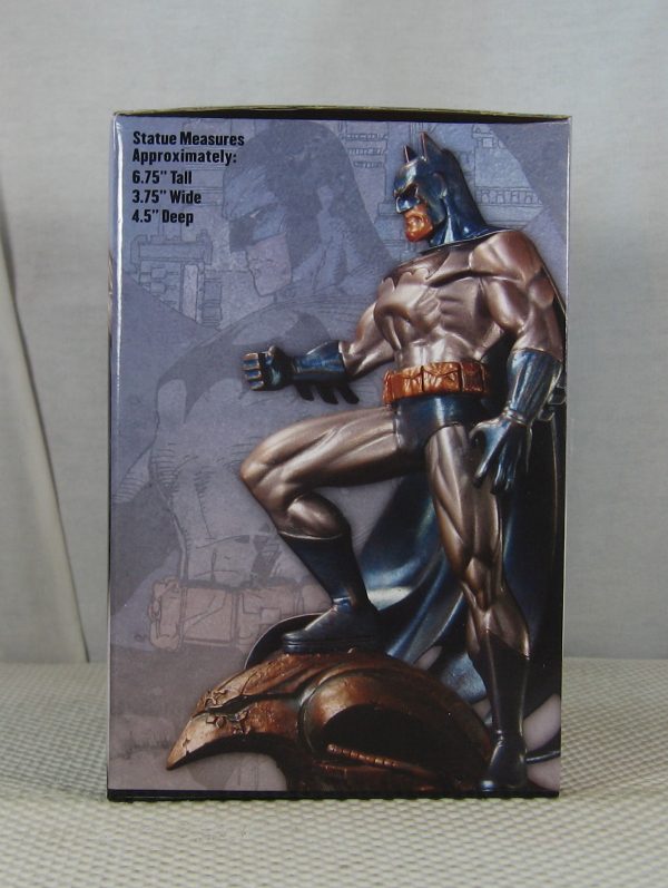 Batman Patina Mini Statue Jim Lee DC Direct Hush SEALED - Image 4