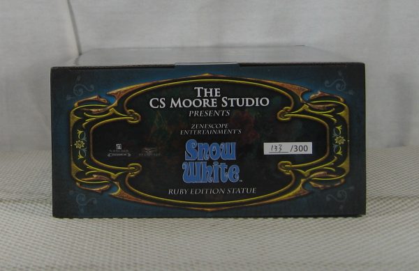 CS Moore Snow White Ruby Edition Statue 133/300 Clayburn Moore NEW SEALED - Image 6