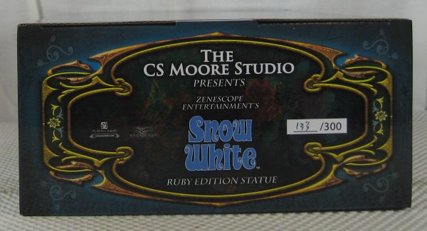 CS Moore Snow White Ruby Edition Statue 133/300 Clayburn Moore NEW SEALED - Image 8
