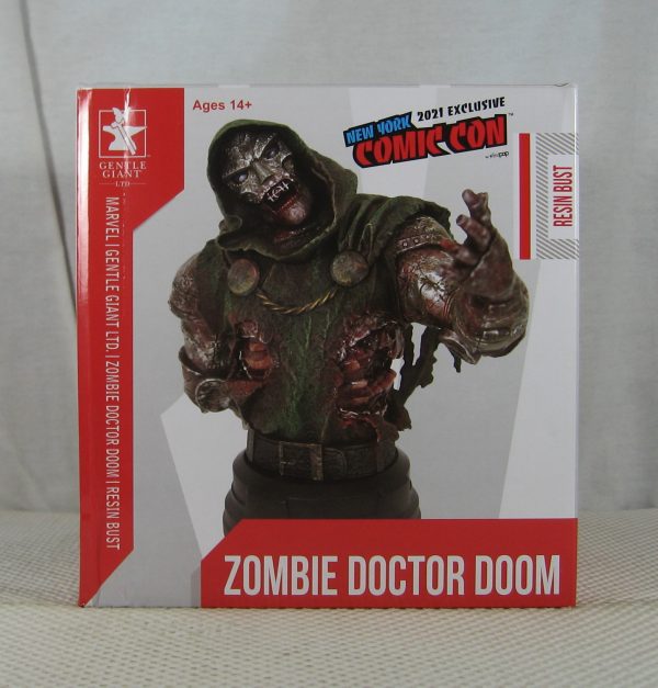 Gentle Giant Zombie Doctor Doom Bust 471/750 NYCC 2021 Exclusive NEW SEALED - Image 2