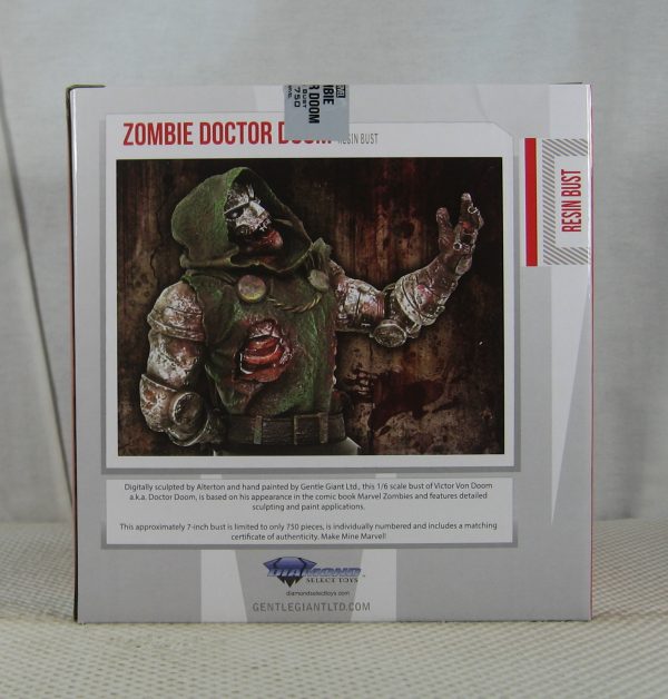 Gentle Giant Zombie Doctor Doom Bust 471/750 NYCC 2021 Exclusive NEW SEALED - Image 4