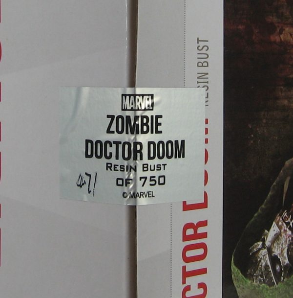Gentle Giant Zombie Doctor Doom Bust 471/750 NYCC 2021 Exclusive NEW SEALED - Image 8
